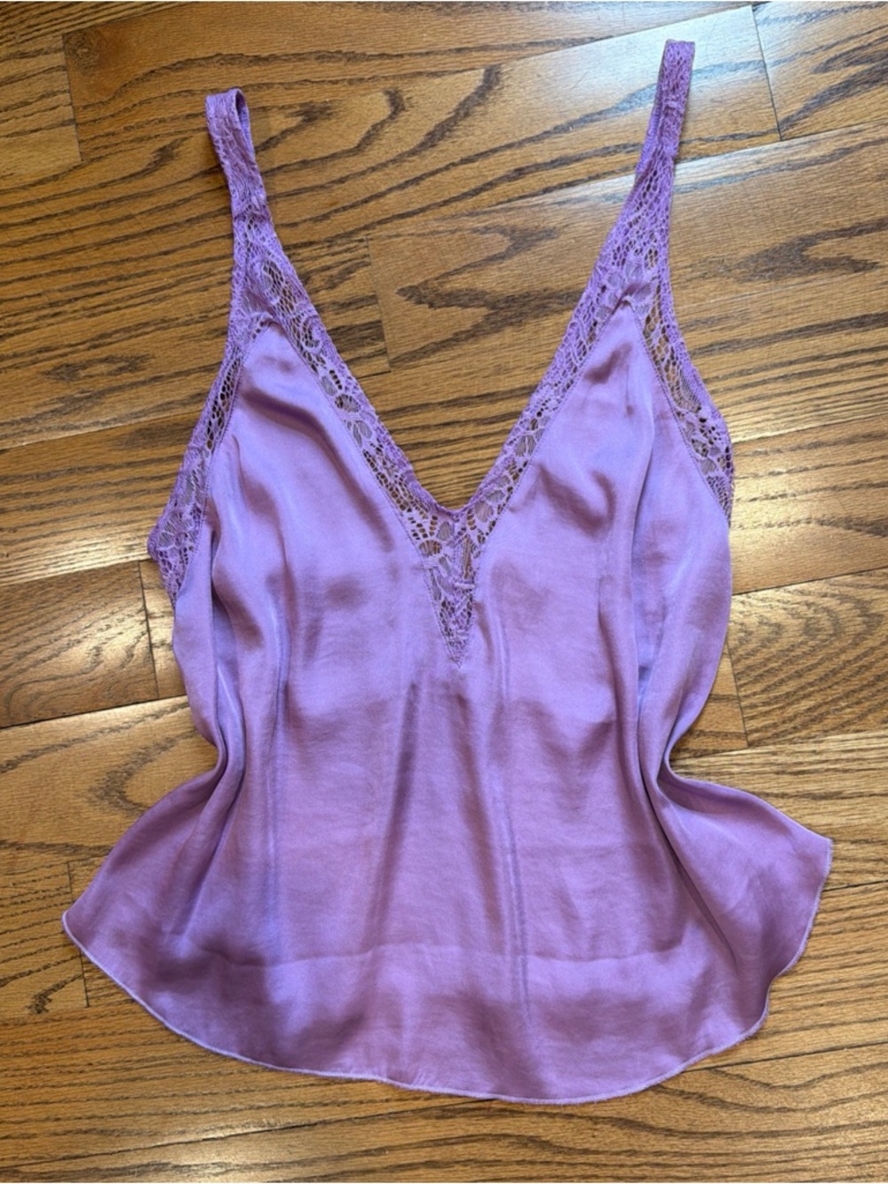 Free People Top 'All in My Head Cami' Purple XS